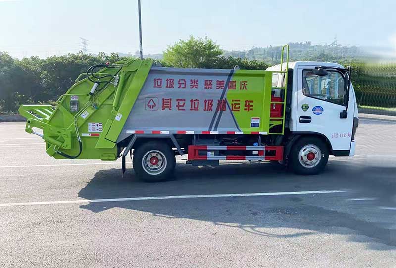 小型垃圾压缩运输车图片18727976517